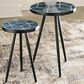 Ashley Clairbelle 2-Piece Accent Table Set in Teal and Black, , large