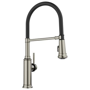 Blanco Empressa Semi-Pro Pull-Down Kitchen Sink Faucet in Satin Platinum, , large