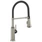Blanco Empressa Semi-Pro Pull-Down Kitchen Sink Faucet in Satin Platinum, , large