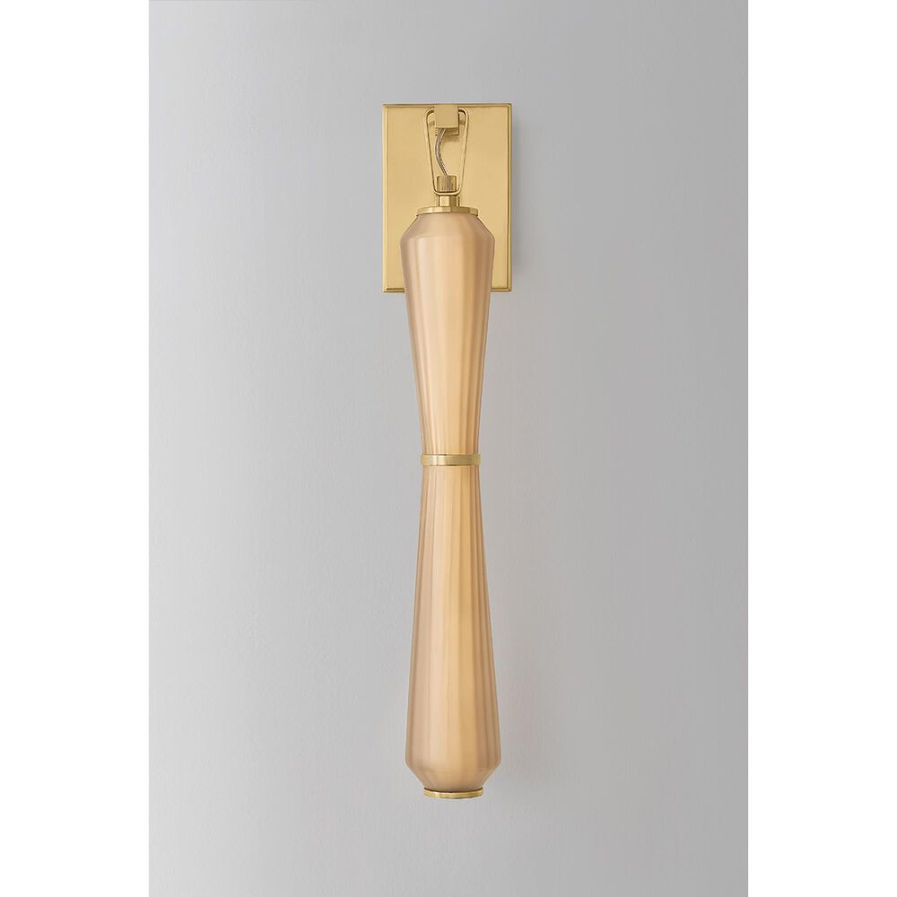 Corbett Lighting Zircon 1-Light Bath Vanity in Vintage Brass, , large