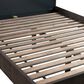 Blue River Cross 3 Piece Queen Bed Set in Dark Gray, , large