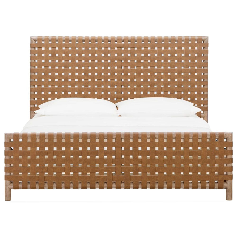 Urban Home Dorsey Queen Platform Bed with Two Nightstand in Granola, , large