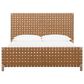 Urban Home Dorsey Queen Platform Bed with Two Nightstand in Granola, , large