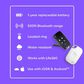 Tile by Life360 Tile Pro - Bluetooth Tracker - 2 Pack - Black/White, , large