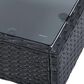 CorLiving Parksville 8-Piece Patio Sectional Set in Black/Gray, , large