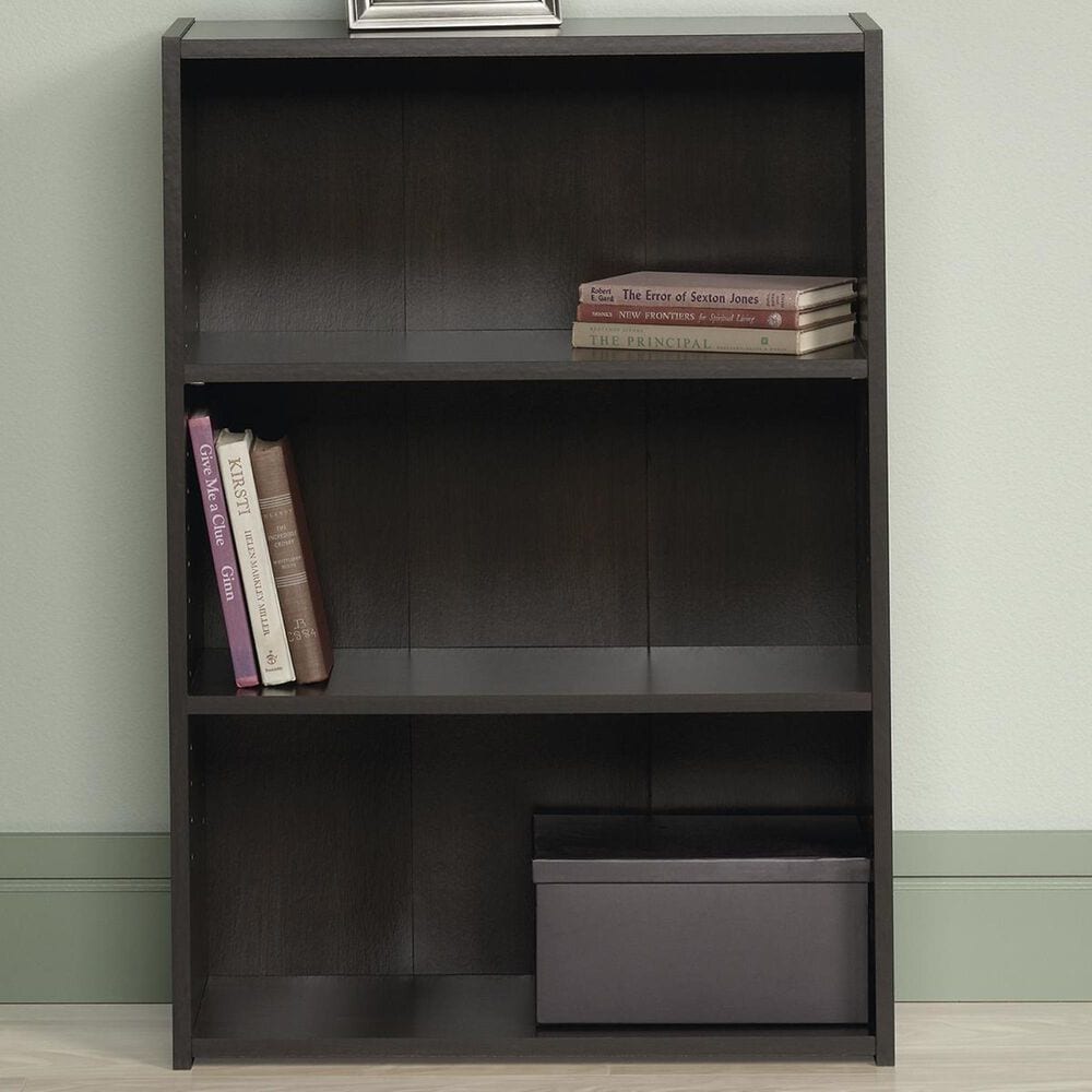 Living Essentials Beginnings 3-Shelf Bookcase in Cinnamon Cherry, , large