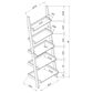 Hearth and Haven 5-Shelf Ladder Bookcase in Espresso, , large