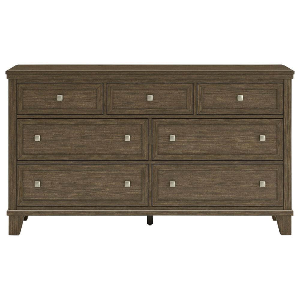 Ashley Shawbeck 7-Drawer Dresser in Medium Brown, , large