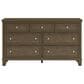 Ashley Shawbeck 7-Drawer Dresser in Medium Brown, , large