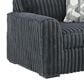 Ashley Midnight-Madness Oversized Chair in Gunmetal, , large