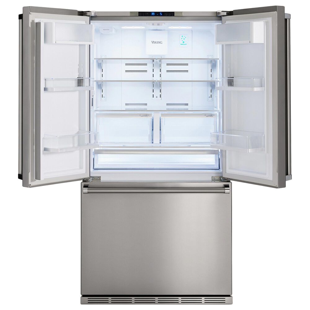 Viking Range 19.8 Cu. Ft. 36&quot; French Door Refrigerator in Stainless Steel, , large