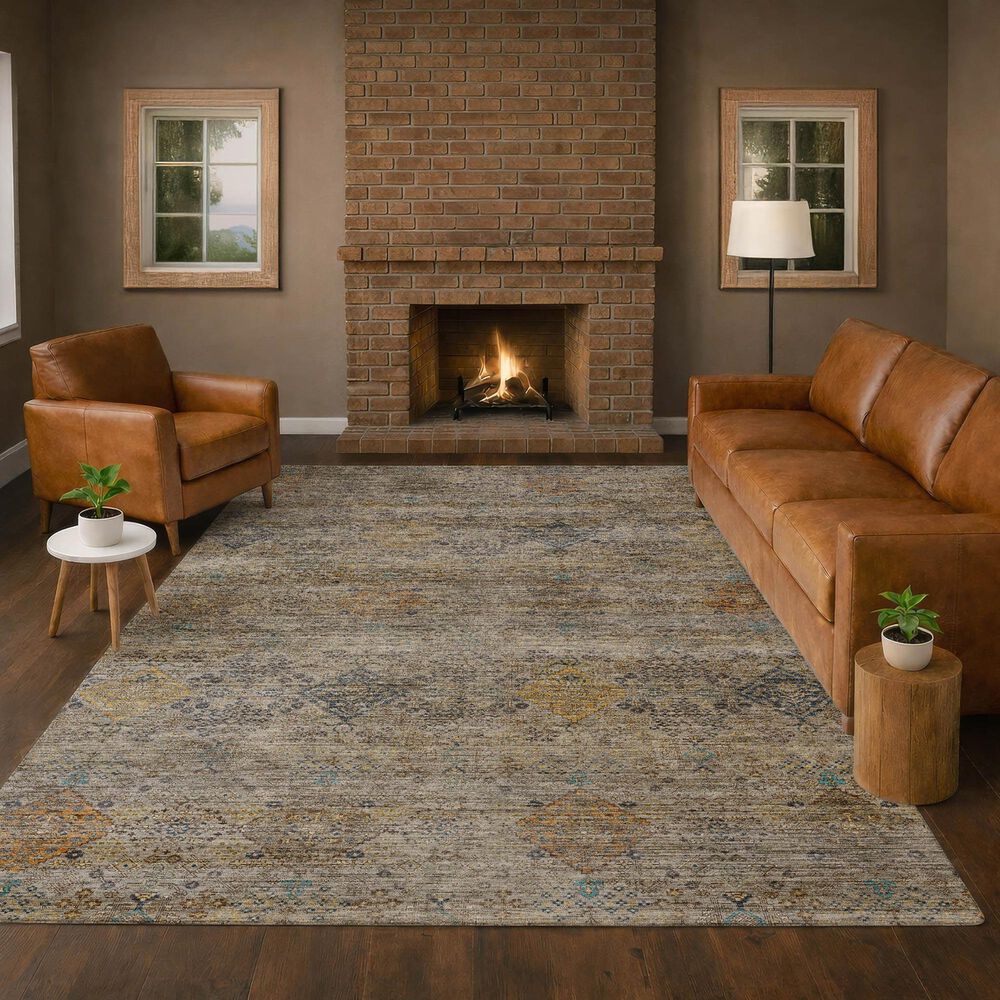 Dalyn Rug Company Aristo Pewter 9' x 12' Area Rug, , large