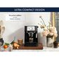 De"Longhi Stilosa 15 Bar Pump Espresso Machine in Black and Stainless Steel, , large