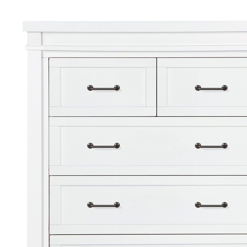 Appleseed Rowan 6-Drawer Tall Chest in Pure White, , large