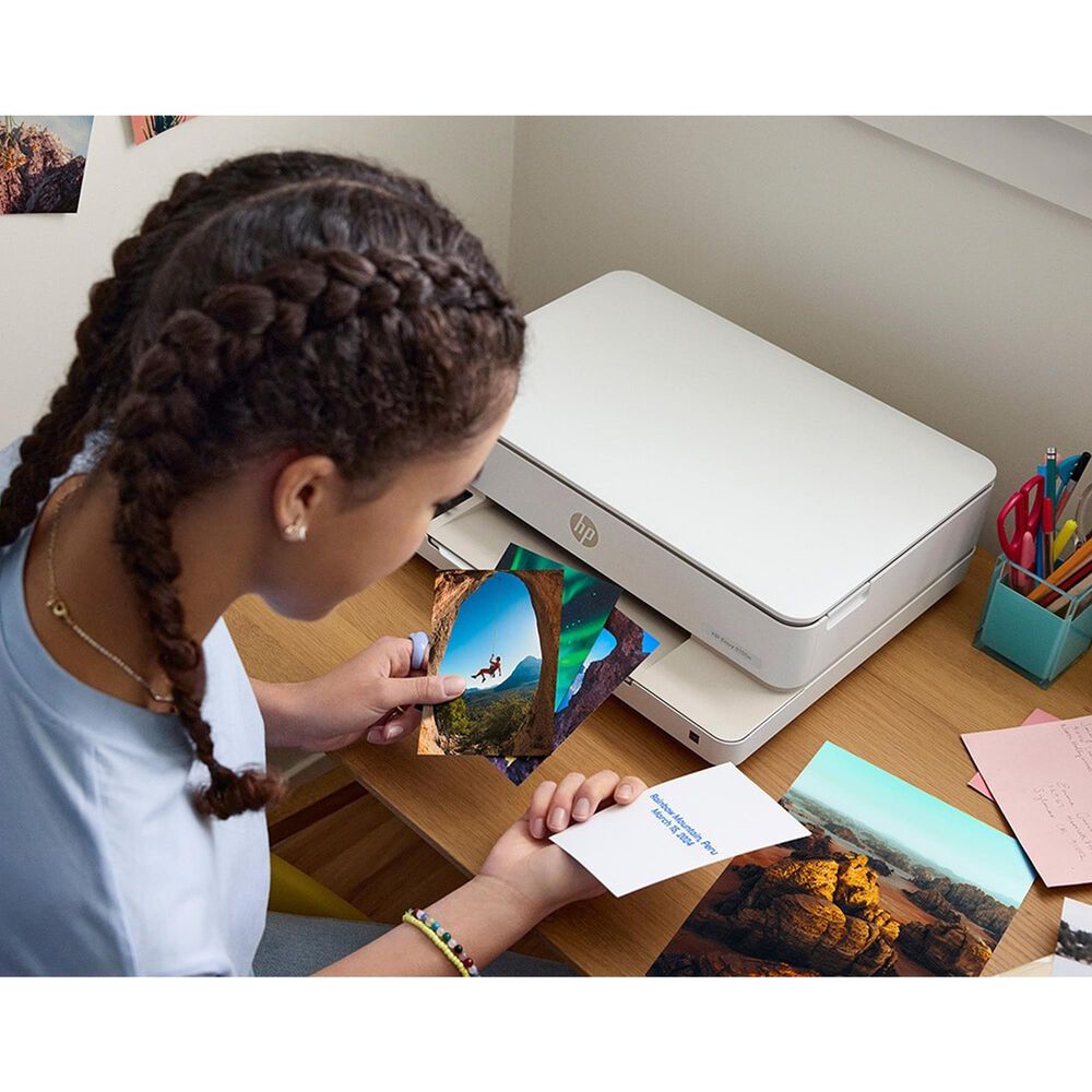 HP Envy 6155e All-in-One Printer in White, , large