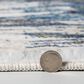 Kas Oriental Rugs Roxy Mirage 7"6" x 10" Blue and Gold Area Rug, , large