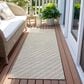 Dalyn Rug Company Wonderland WN27 2"3" x 7"6" Beige Indoor/Outdoor Runner, , large
