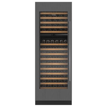 Sub Zero 30" Designer Wine Storage with Dual Zone Cooling in Panel Ready, , large