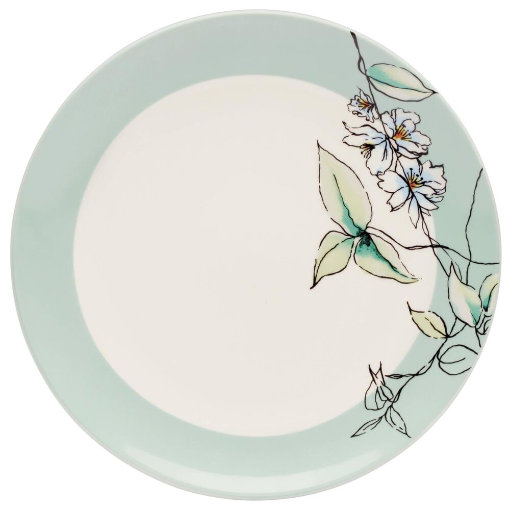 Lenox Oneida Botanica 12-Piece Dinnerware Set in Green, , large