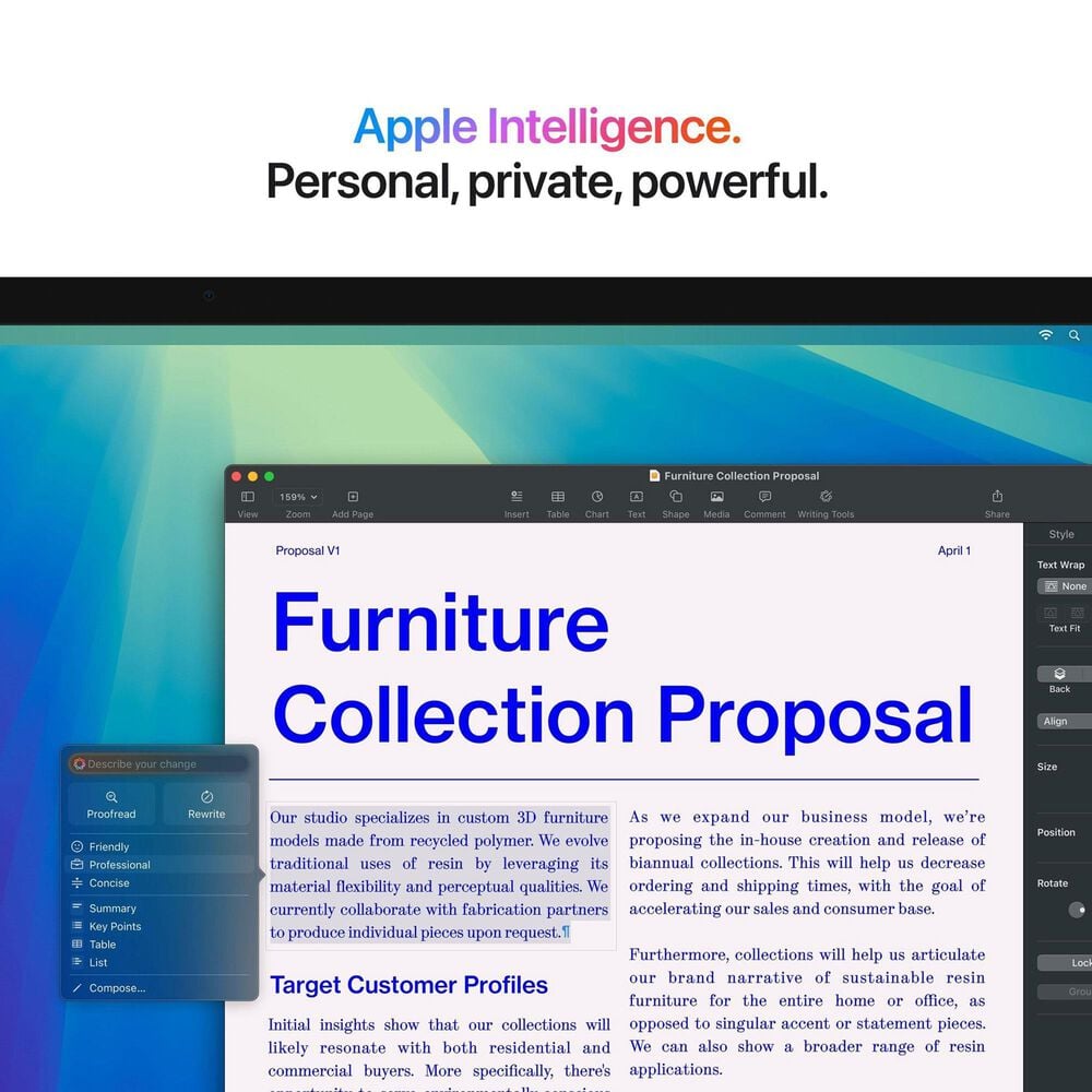 Apple Mac Studio Mini Desktop - Apple M3 Ultra chip 28-Core CPU - 96GB RAM - 60-Core GPU - 1TB SSD with 3-Year AppleCare+, , large