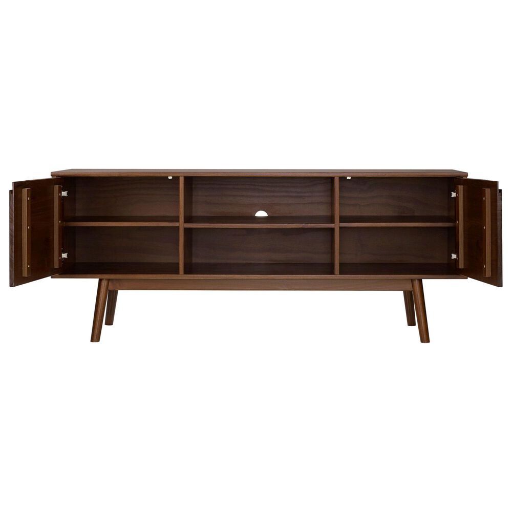 Walker Edison Adair 58" TV Stand in Walnut NFM