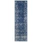 Safavieh Evoke EVK270A 2"2" x 19" Navy and Ivory Runner, , large