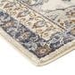 Amer Rugs Jordan 2"7" x 10" Ivory and Charcoal Runner, , large