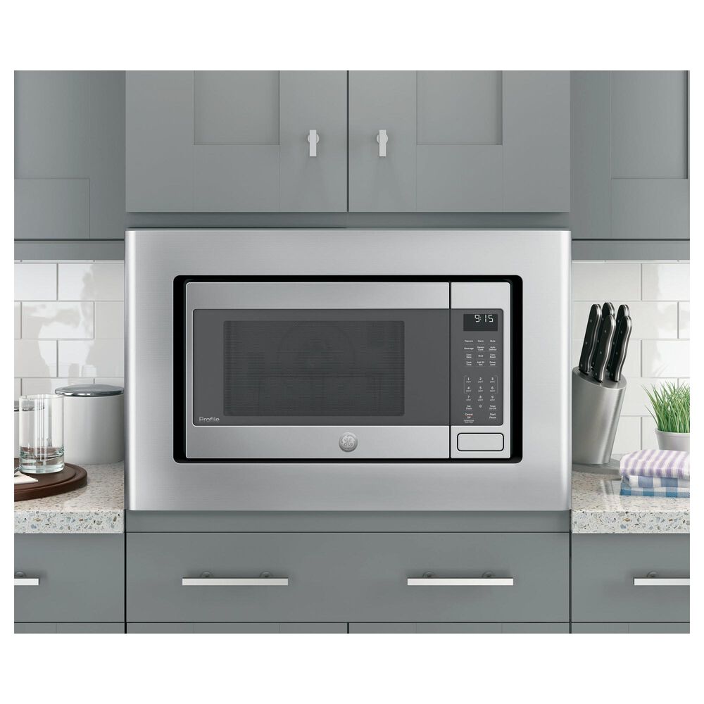 GE Profile 1.5 Cu. Ft. Countertop Convection/Microwave Oven in Stainless Steel, , large