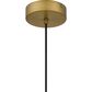 Quoizel Aero 1-Light Pendant Ceiling Light in Antiqued Gold, , large