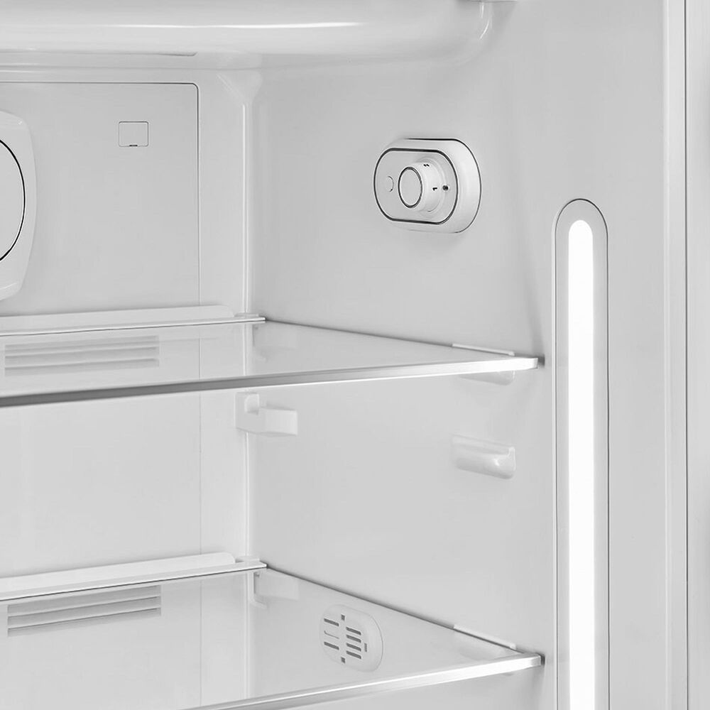 SMEG 9.92 Cu. Ft. Freestanding Compact Refrigerator with Right Handle in Cream, , large