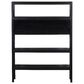 Porter Design Canberra Bookcase in Black, , large