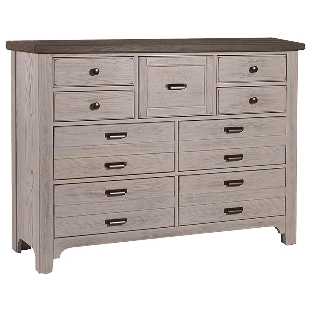 Viceray Collections Bungalow Home 9 Drawer Dresser in Dover Grey and Folkstone, , large