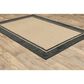 Oriental Weavers Cayman 5594K 9"10" x 12"10" Sand and Charcoal Area Rug, , large
