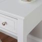 Linon Home Decor Virginia Vanity with Stool in White, , large