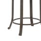 Linon Home Decor Franklin Swivel Counter Stool in Pewter, , large