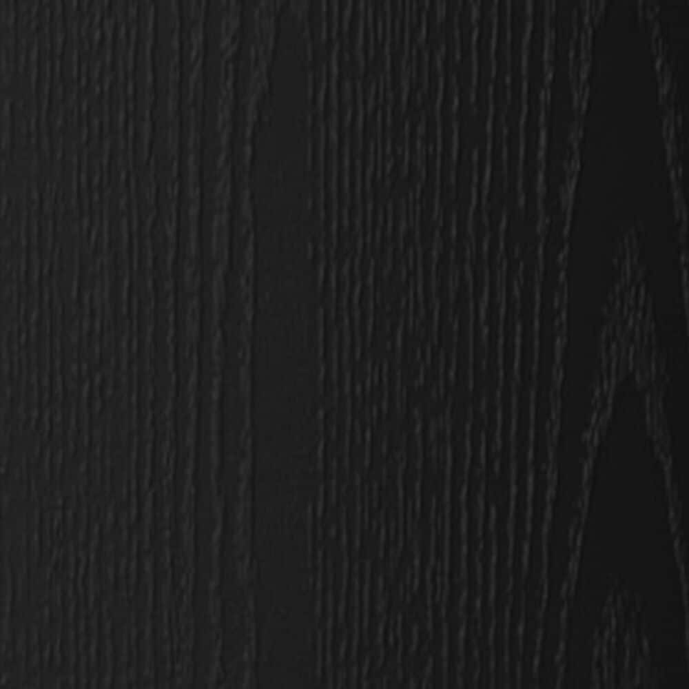 HOMLUX 6-Hook Hall Tree with 2-Rattan Doors in Black, , large