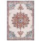 Safavieh Aria Oriental 4" x 6" Ivory and Navy Area Rug, , large
