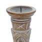 Maple and Jade 18" Candle Holder in Light Brown (Set of 3), , large
