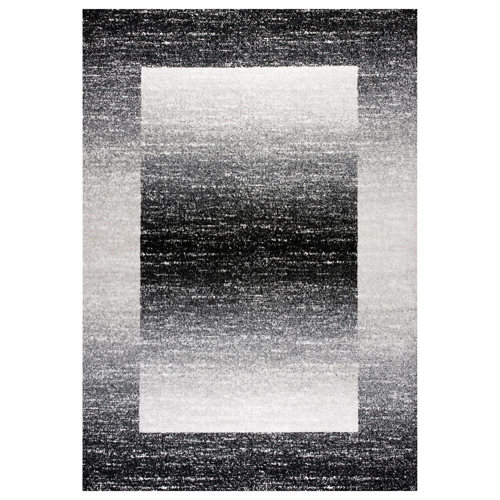 Art Carpet Abington AB3068 5" x 7" Gray and Black Area Rug, , large