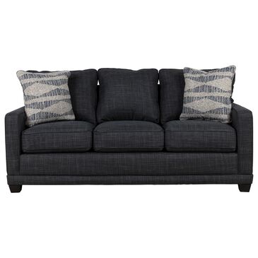 La-Z-Boy Kennedy Stationary Sofa in Navy, , large
