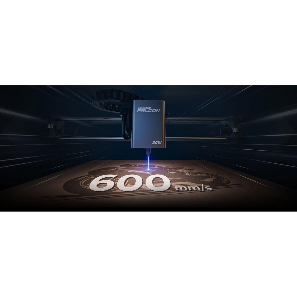 Creality 3D Technology Falcon A1 Pro 20W Laser Engraver and Cutter in Black, , large