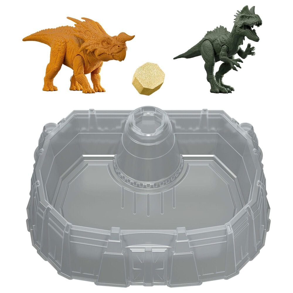Jurassic World Dino Reveal Battle Pack Assortment in Multicolor, , large