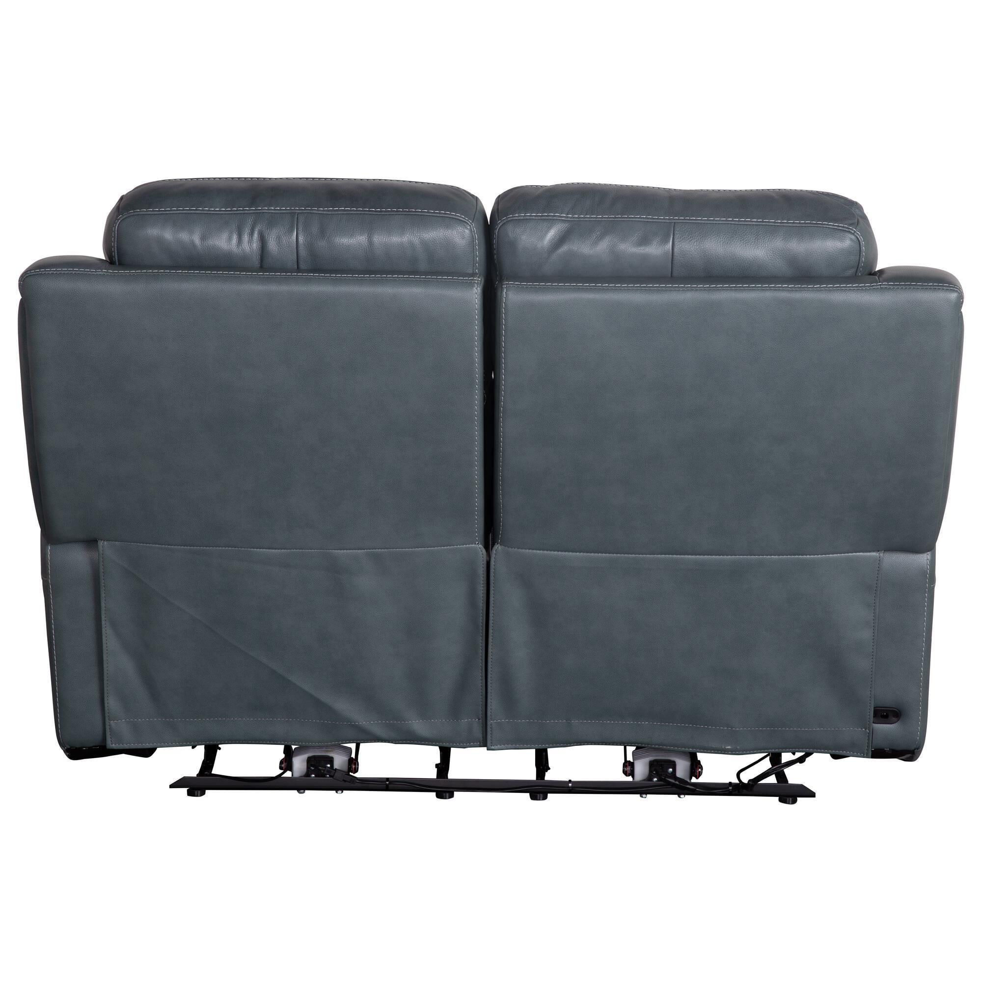 Bassett Lth pwr rec Sofa/pwr Head and Lumb