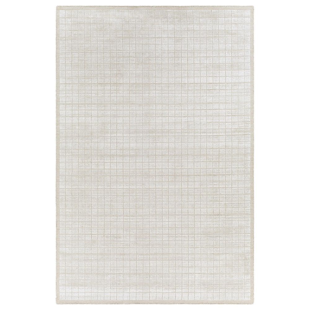 Surya Carre 6" x 9" Light Beige and Cream Area Rug, , large