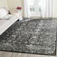 Safavieh Evoke EVK270K 10" x 14" Charcoal and Ivory Area Rug, , large
