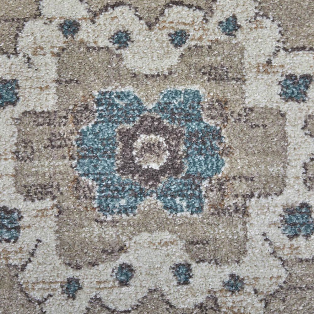 Feizy Dartmouth 39QLF 10&#39; x 12&#39;8&quot; Gray and Multicolor Area Rug, , large