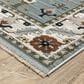 Oriental Weavers Keira KEI06 Blue and Green 3"3" x 5" Area Rug, , large