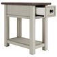Ashley Bolanburg Chairside End Table in Weathered Gray and Antique White, , large