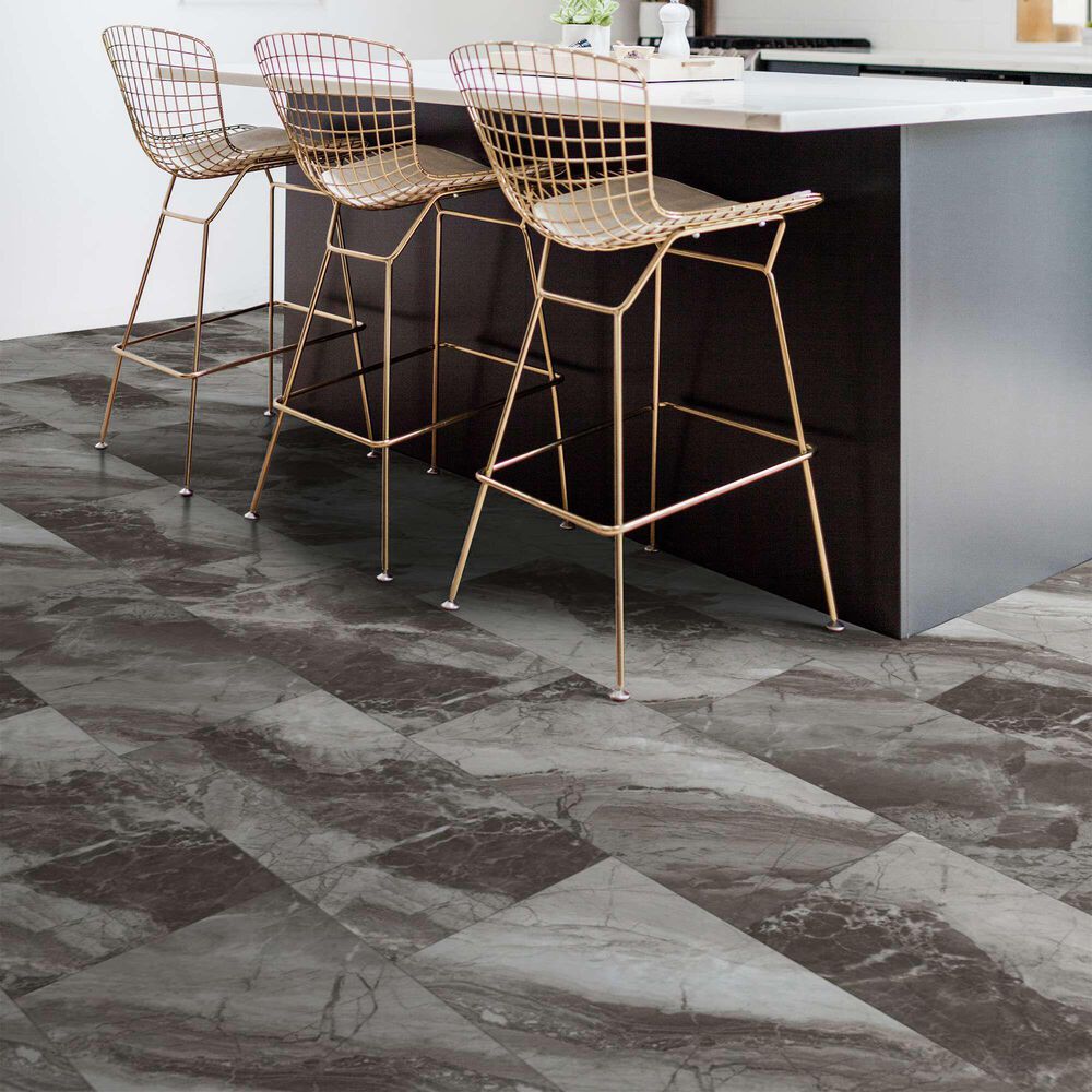 Shaw Vinyl Tile Paragon Tile Plus Bardiglio 12&quot; x 24&quot; Luxury Vinyl Tile, , large