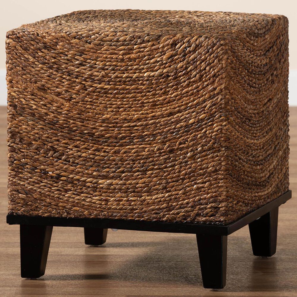 Baxton Studio Verino End Table in Natural and Espresso Brown, , large